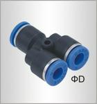 Pu Hose Fitting Y Joint 10MM