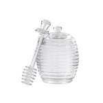226ML Honey Pot With Lid Clear