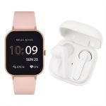 Series 23 Pink Smart Watch & True Wireless Sound Earbud Set