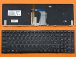 Lenovo Ideapad Y500 Y500N Y500NT Y510P Y590 Y590N 25-205419 Black Frame Laptop Keyboard Black