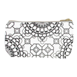 Mosaic Black MINI Makeup Bag
