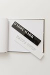 Acrylic Book Mark - Cut Out Name - White Acrylic Other