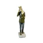 Statue Zebra Baby 26X8X6CM