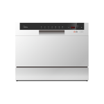 Midea White 6 Place Counter Top Dishwasher - WQP6-3602F