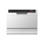 Midea White 6 Place Counter Top Dishwasher - WQP6-3602F