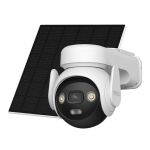 Aov 3K 4G & Wi-fi Dual Pt Battery Security Camera With 5W Solar Panel