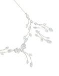 Silver Vine Earrings & Y-necklace Set