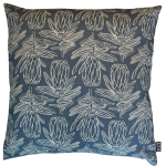 Small Line Protea Blue Scatter Cover