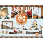 Zig And Go 52PC Wooden Construction Set - Music
