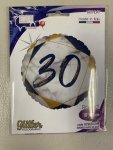 30 Blue And Gold Single Foil