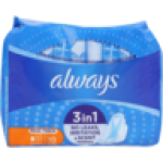 Always Normal Maxi Thick Sanitary Pads With Wings 10 Pack