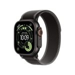 Apple Watch Ultra 3GPS + CELLULAR49MMBLACK Titanium Case With Black charcoal Trail Loop - S m - Braintree Shop