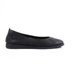 Friar Black - Black 42 Punched Leather