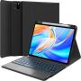 Tuff-Luv Bluetooth Keyboard Folio Case With Touchpad Compatible With The Apple Ipad Pro 13 M4 2024 - Black