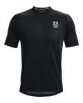 Men's Ua Armourprint Short Sleeve - Black LG