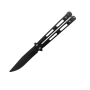 FAS6-3 Butterfly Knife Black With Trainer Combo