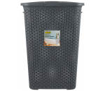 Addis Hidesign Laundry Hamper 60L Dark Grey