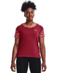 Women's Ua Rush Energy Short Sleeve - Black Rose Sm