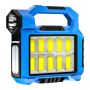 Solar Rechargeable LED Camping Lantern - Portable Emergency Floodlight