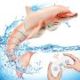 Fromeasy Remote Control Shark Pool Toys 2.4G Rc Dolphin Toy Water Toys For Kids Age 8-12 Swimming Bath Lake Great Gift Rc Boat Toys