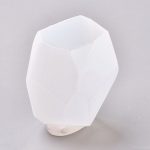 Ghost White Silicone Mould Extra Large Gemstone 60X42X67MM