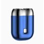 MINI USB Rechargeable Pocket Shaver For Men Blue