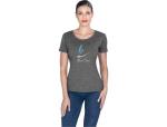 Ladies Oregon Melange T-Shirt - 4XL Navy
