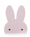 Pink Wooden Bunny - Shelf Decor
