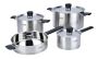 Cook Onyx Stainless Steel 7 Piece Cookware Set