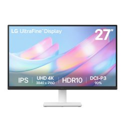 LG Ultrafine 27" 4K Uhd Ips Monitor - White
