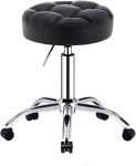 Salon Stool Chair Black