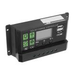 Pwm Solar Charge Controller 30A Lcd Display Digital Regulator 12V 24V