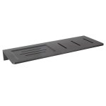 Matt Black Bathroom Shelf 270 X 100MM ABS6125