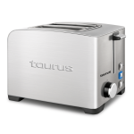 Taurus Toaster Stainless Steel 2 Slice