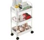 Generic RL-6 Plastic Containers Kitchen Rack White