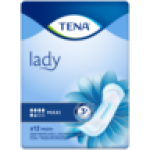 Lady Maxi Protect+ Incontinence Pads 12 Pack