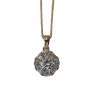 Lab Grown Diamond 9CT Yellow Gold 0.50CT Petal Pendant