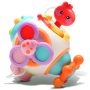 Laradola Montessori Sensory Toys For Toddlers Infant Travel Toys For Airplane Car Educational Baby Toys For 6 8 9 10 12-18 Months Learning Activiti