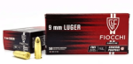 Fiocchi 9MMP 115GR Fmj Ammo 50