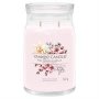 Yankee Candle Signature Collection Pink Cherry Vanilla Large Jar - New Jar Design 2 Wicks Retail Box No Warranty