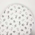 Moses Basket Fitted Sheet - African Animals - Moses Basket