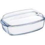 - Essentials Glass Rectangular Casseroles Sleeve Version With Lid - 4