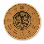 Ca Gold Wall Clock E128