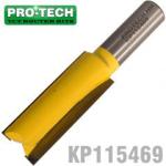 PRO-TECH Straight Bit 3 4' 19mm X 2' 50.8mm Cut 2 Flute With Bottom Cut 1 2'