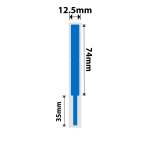 NB405 - - B18 N1 - 12.5X109MM - 60 Blue Cable Labels