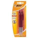 BIC Clic Medium 2UP Red