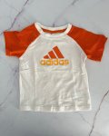 Adidas White And Orange T Shirt 9 12M