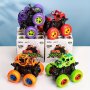 Inertial Off-road Vehicle Toys Super Resistant Climbing Car Model Car Four-wheel-drive Toy Car As Halloween Gift