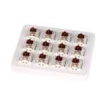 K6 & K8 Gateron Brown Mechanical Switch - 12 Piece Set
