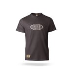 Men's "boerboel" T-Shirt Metallic Puff Print - Charcoal - 5XL